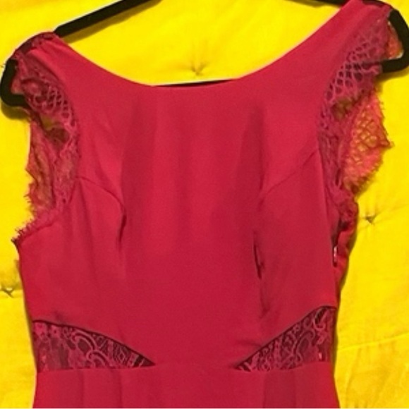 BCBG/MAXAZRIA SLIP DRESS IN TURKISH ROSE - Picture 3 of 7